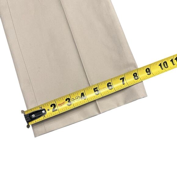 Brooks Brothers Womens Pants Advantage Chino Beige Khaki Size 2 W28 31L - Picture 6 of 9